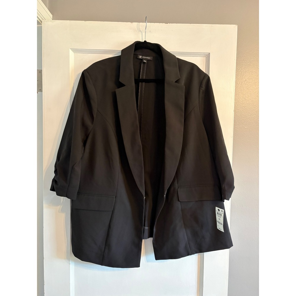 NWT Women's Inc International Concepts Black Blazer Size 3X